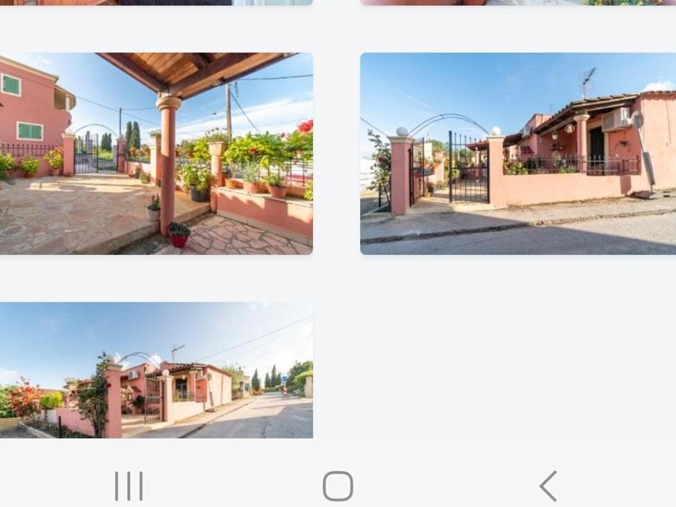 Spiros Corfu Apartment Kanali  ภายนอก รูปภาพ