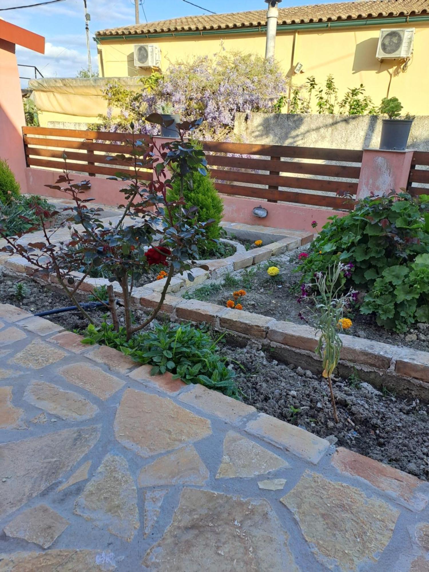 Spiros Corfu Apartment Kanali  ภายนอก รูปภาพ